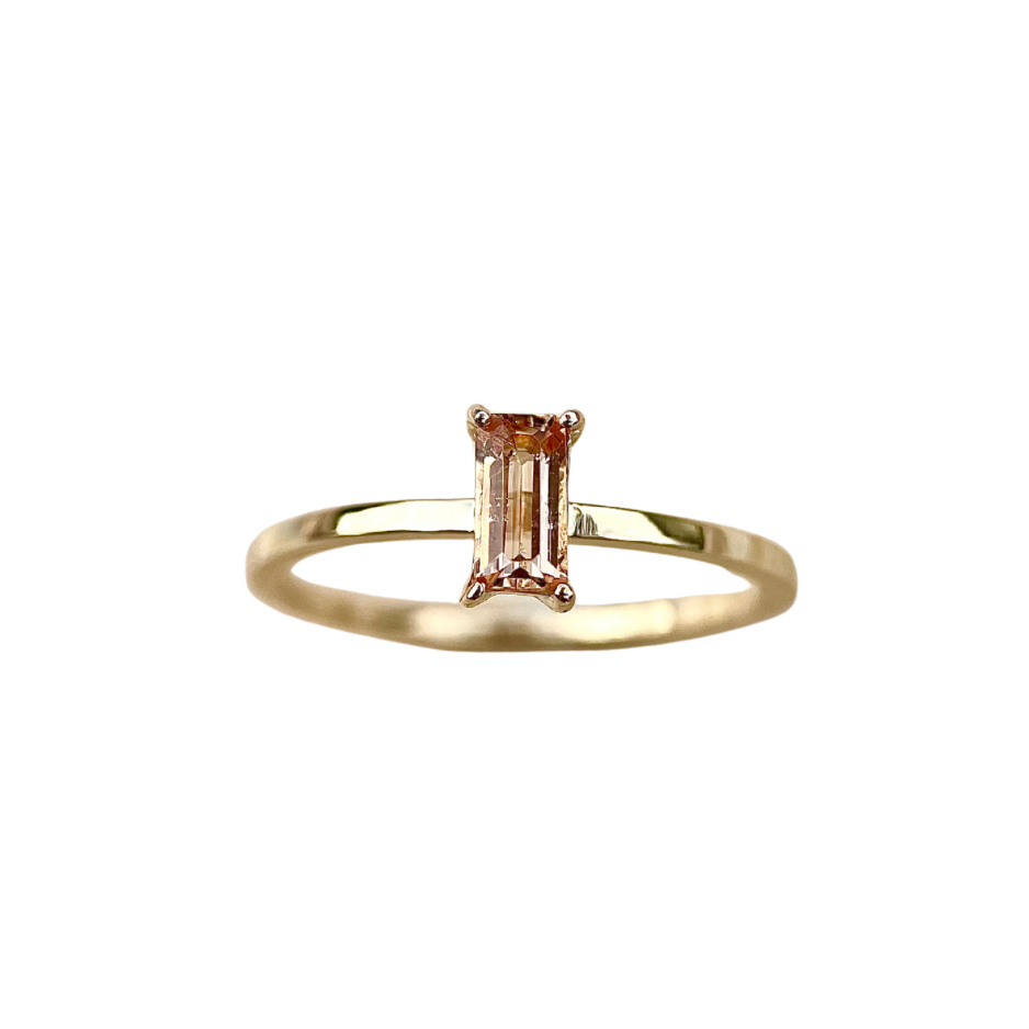 Gelbgoldring Edeltopas